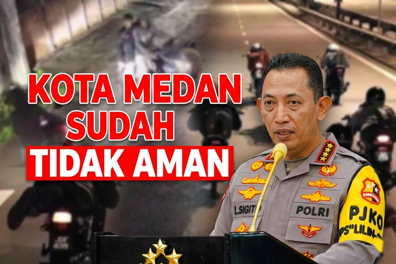 Kapolri Diminta Evaluasi Kinerja Kapolrestabes Medan, Warga Soroti Maraknya Begal Dan Geng Motor